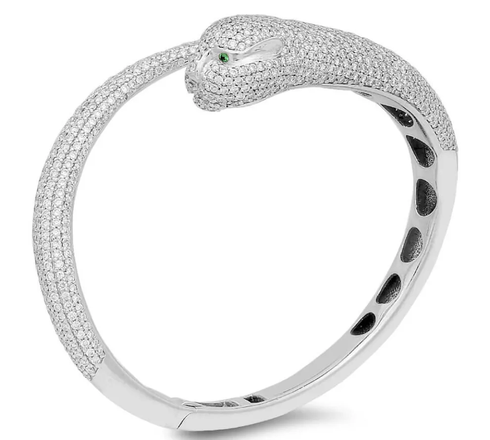Big Cat Pave Bangle