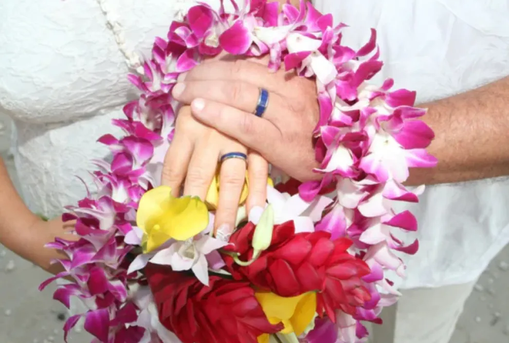 Blue Lapis Titanium Ring