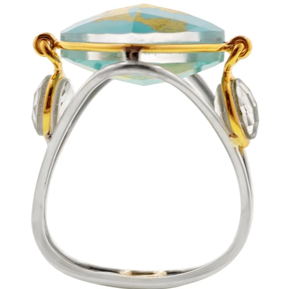 18K Treasure Island Ring